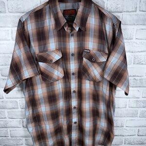 Dixxon Plaid Long Sleeve Flannel The Pismo Mens L